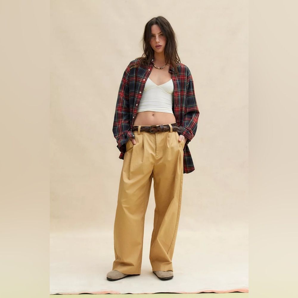 NWOT BDG Kristen Twill Trouser | XSmall | Camel